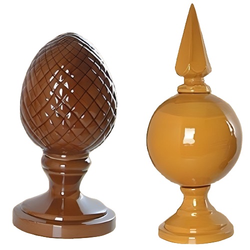 Pommes et boules céramiques