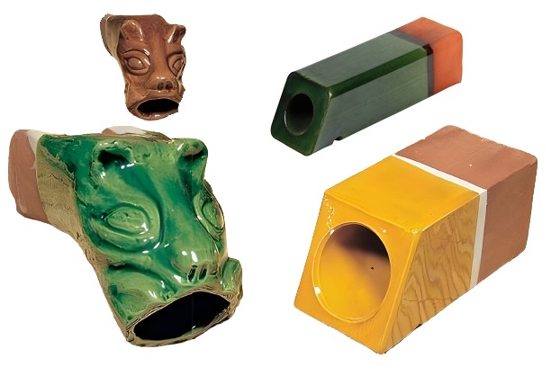 Gargouilles céramiques
