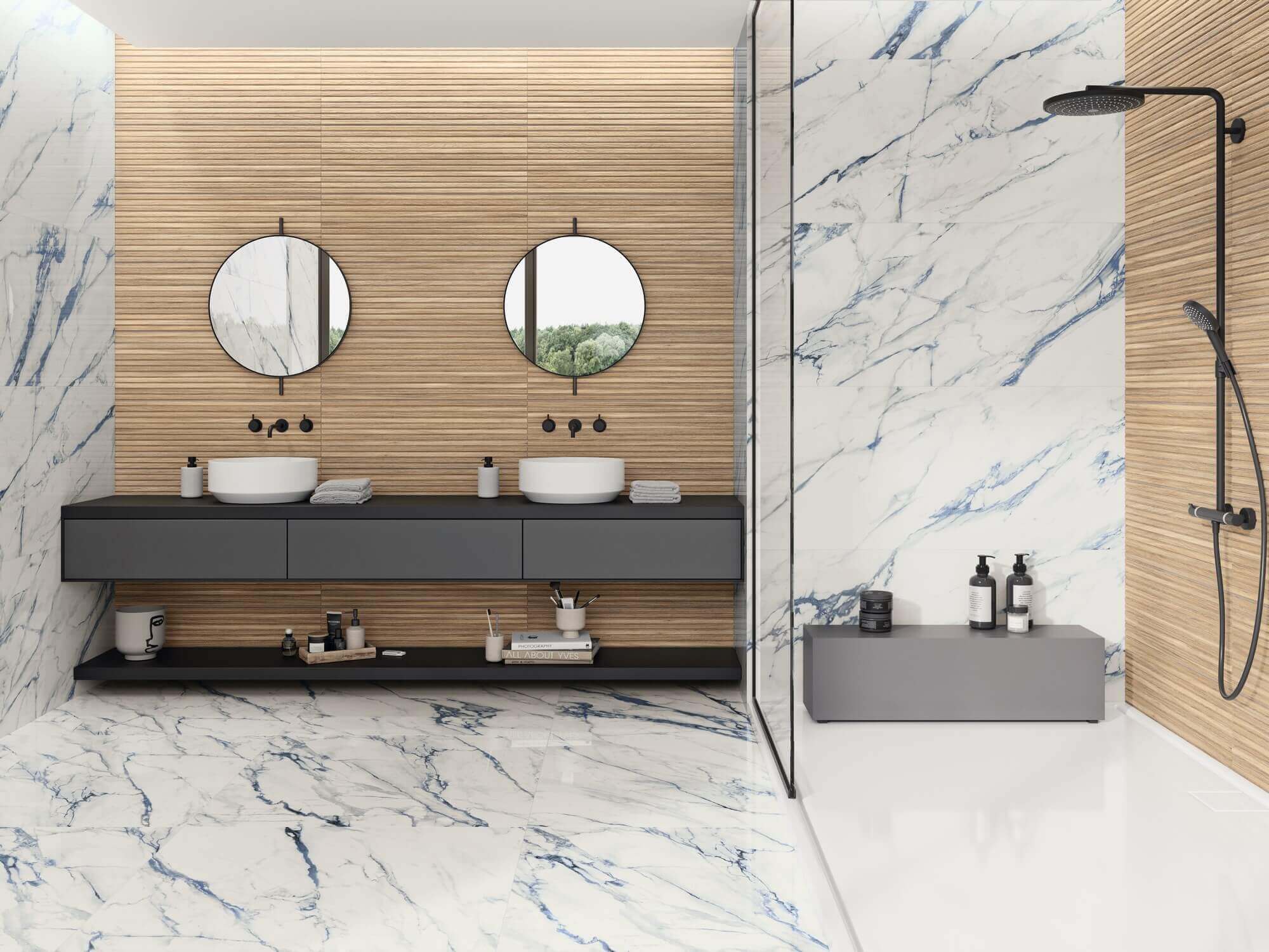 Série Porcelanite FIRENZE finition brillante