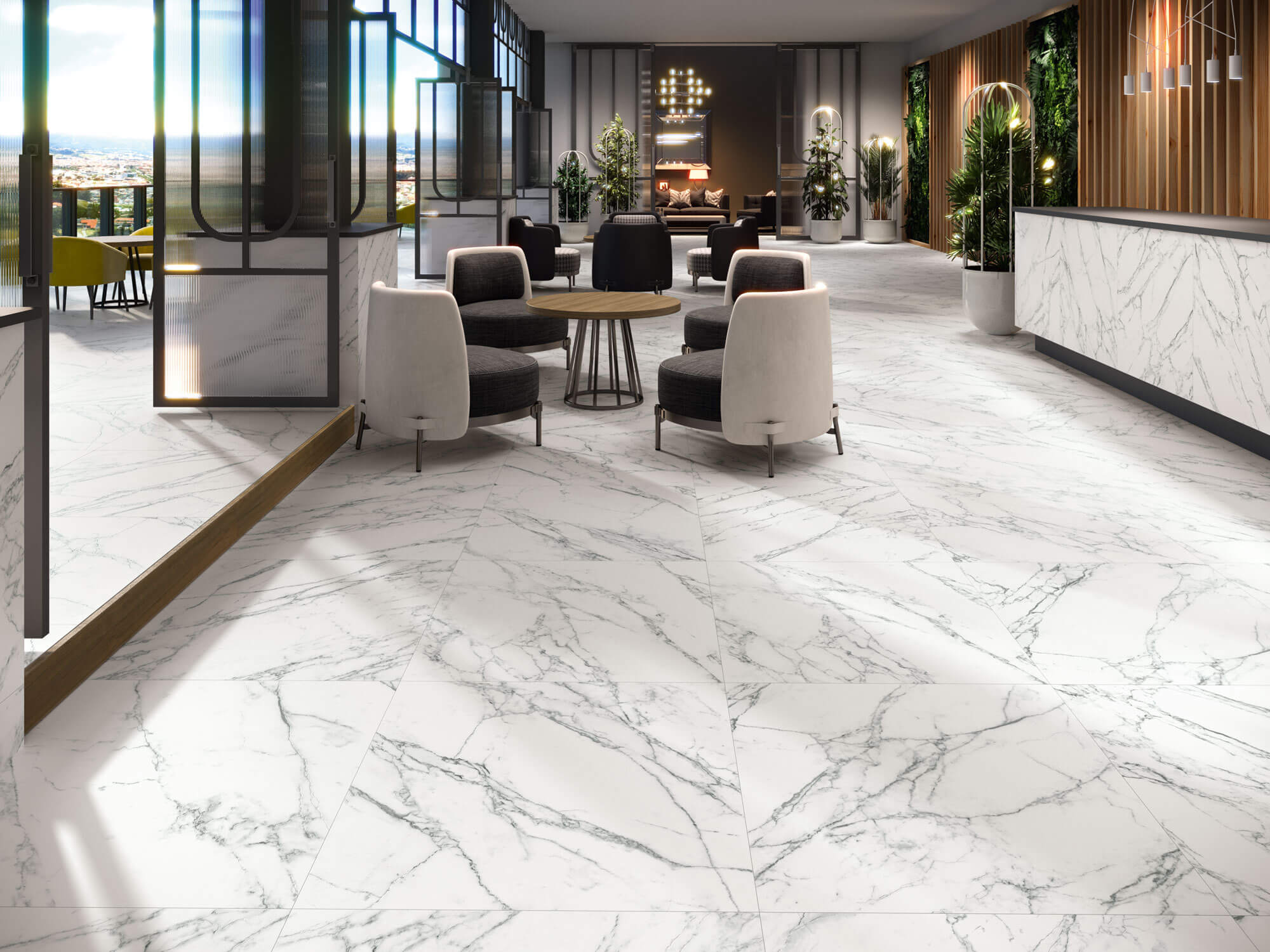 Série Porcelanite LOIRA finition brillante