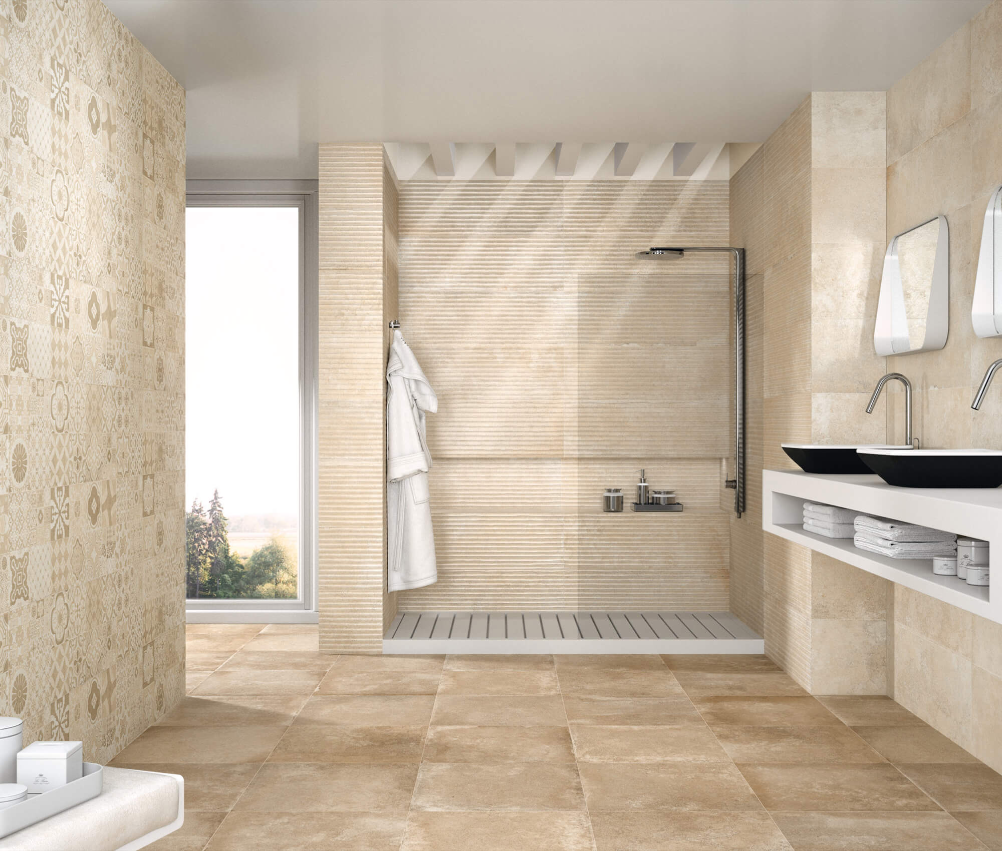 Série Porcelanite LOUISIANA esthétique pierre