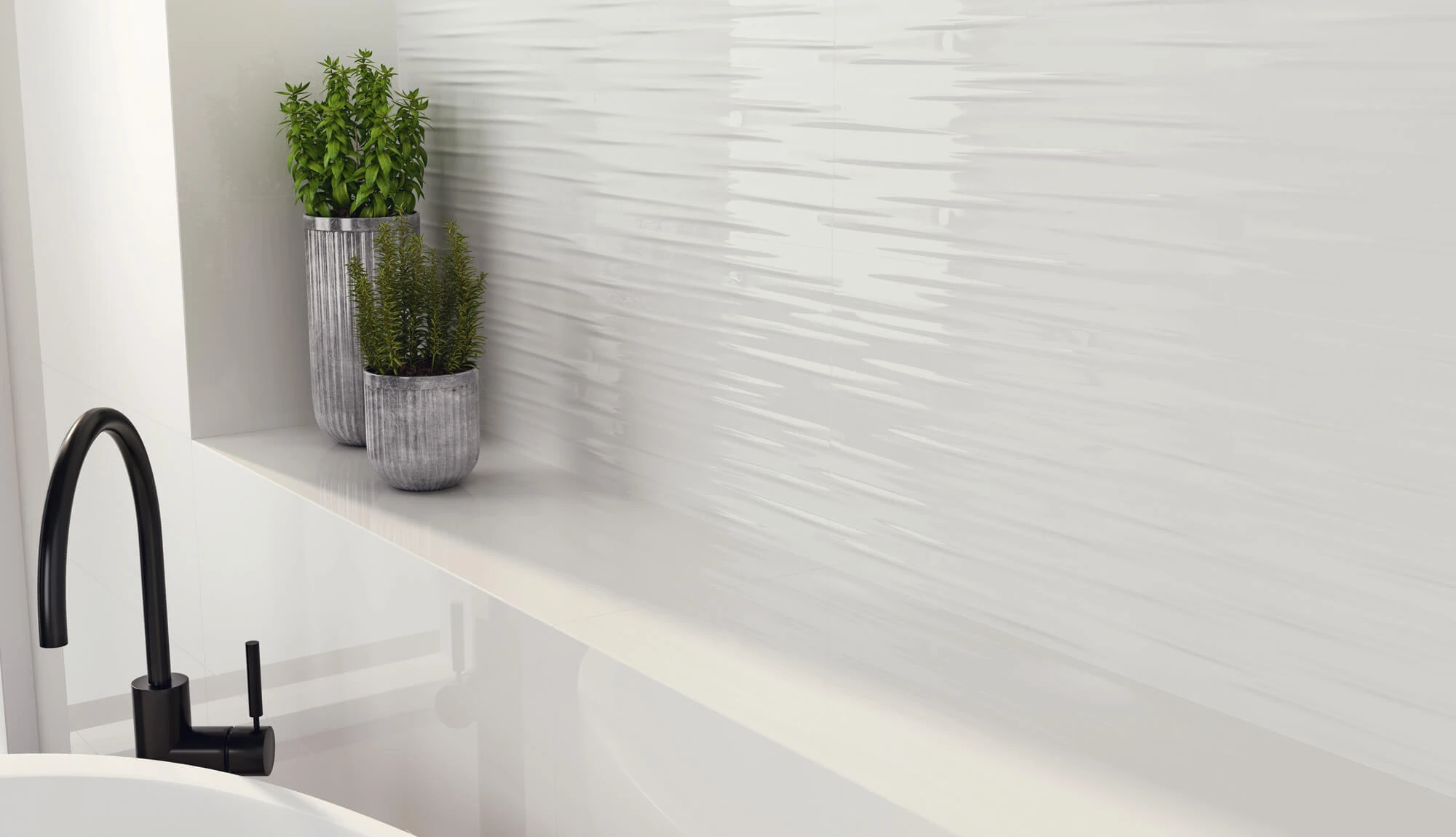 Série Porcelanite OSAKA minimaliste